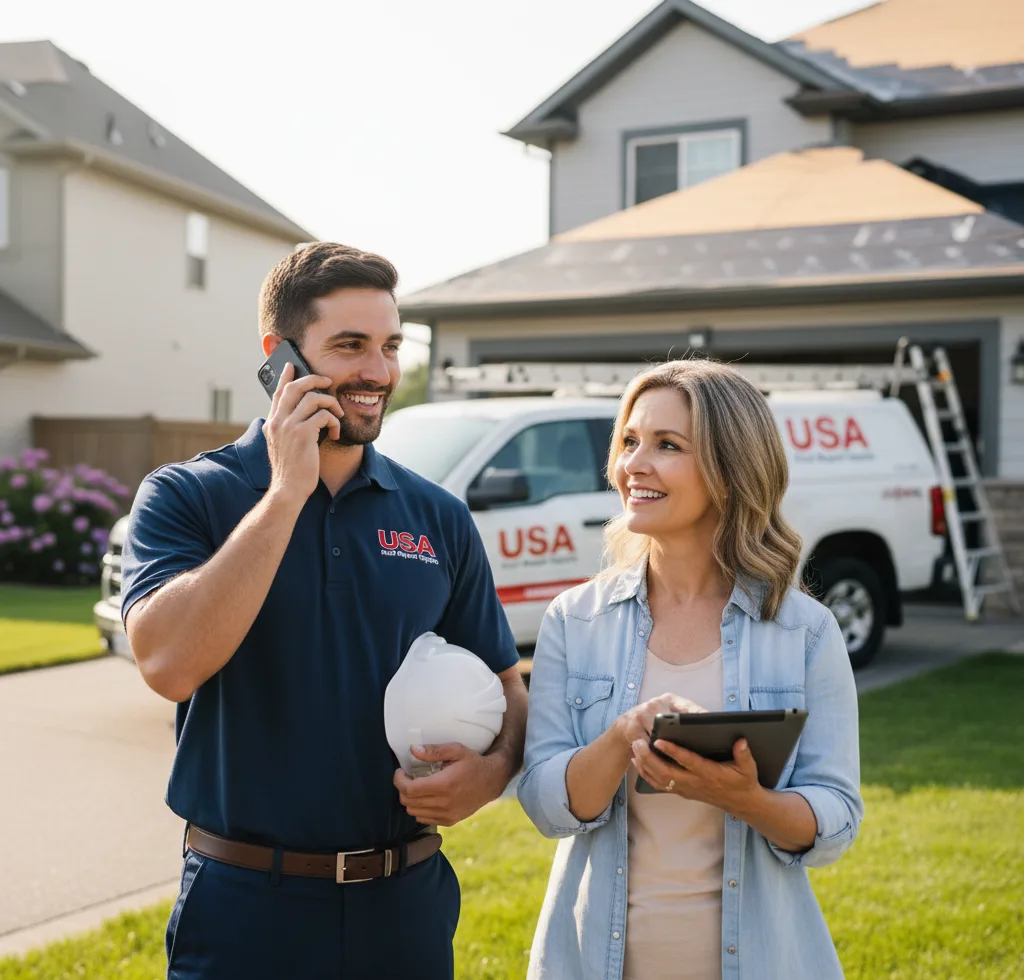 USA Roof Repair Experts customer support in New Providence